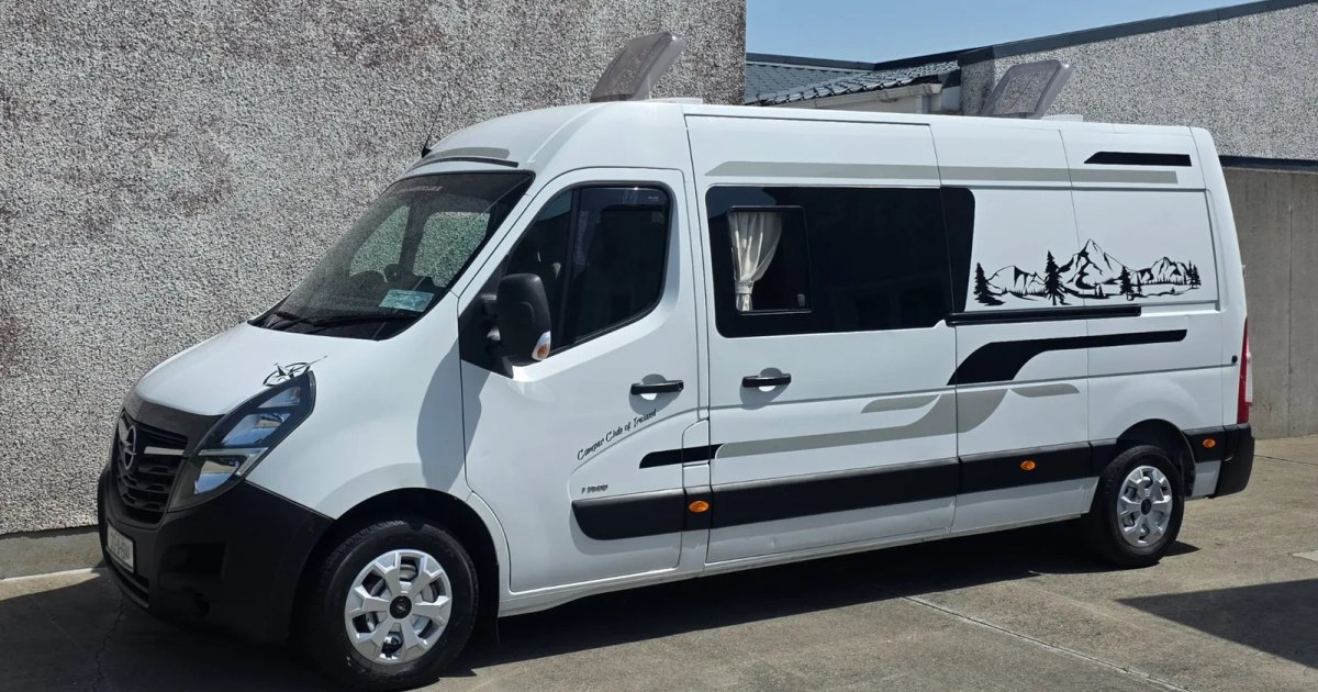 2021 Opel movano 4 berth