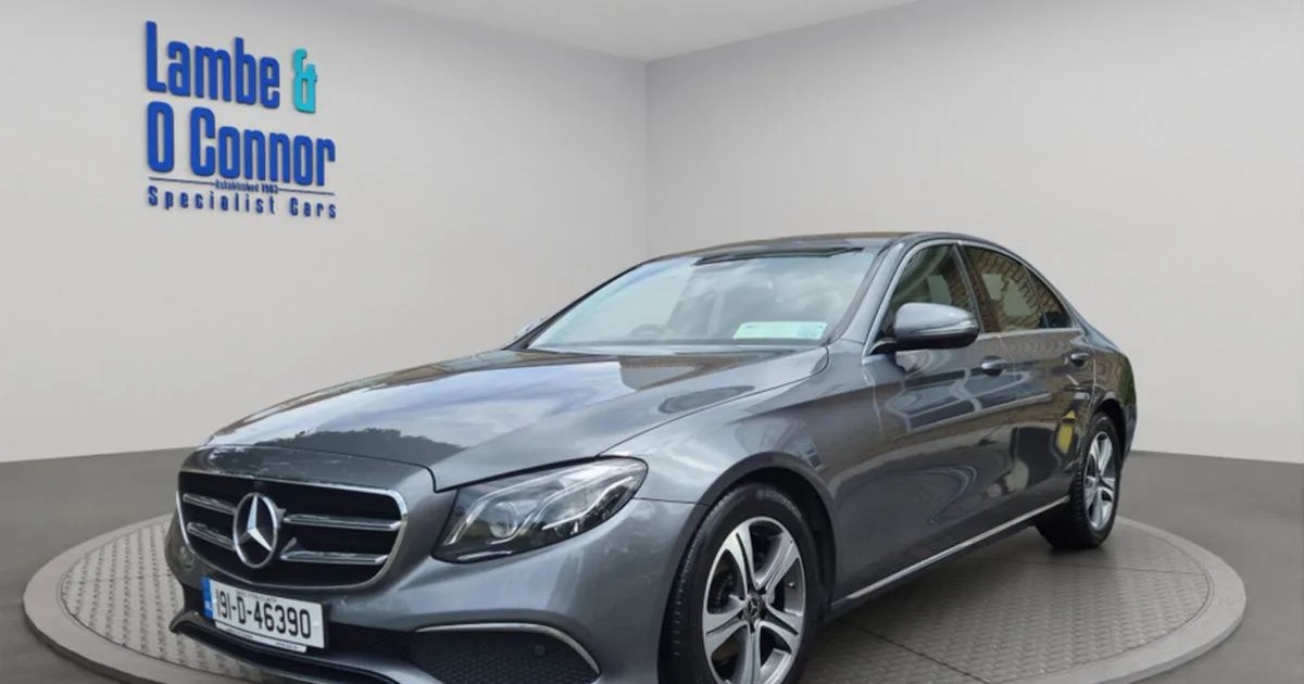 2019 Mercedes-Benz E-Class