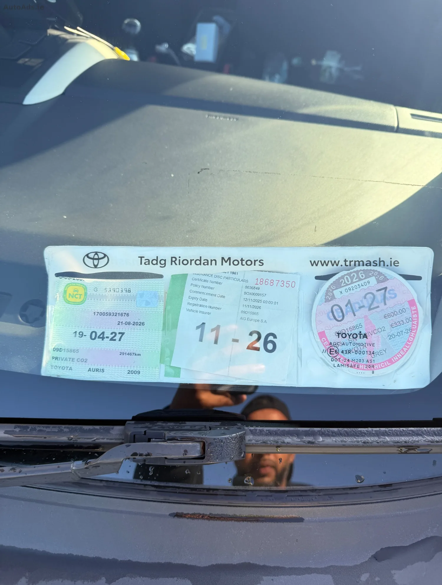 2009 Toyota Auris – photo 9