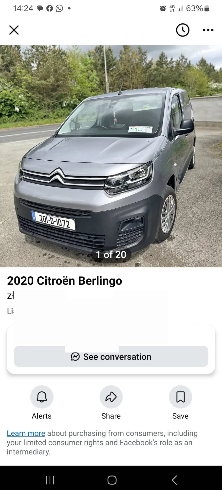 2020 Citroen Berlingo – photo 1