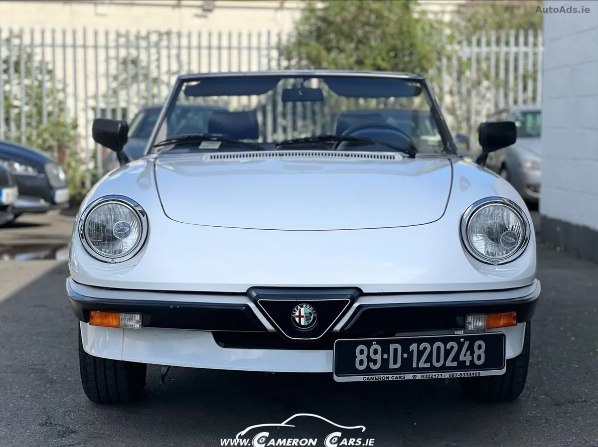1989 Alfa Romeo Spider – photo 9