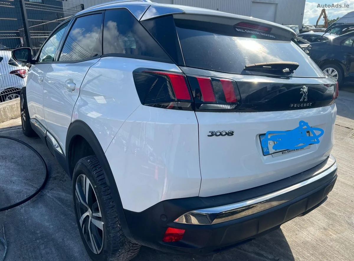 19 PEUGEOT 3008 1.5BLUEHDI ALLURE Breaking only