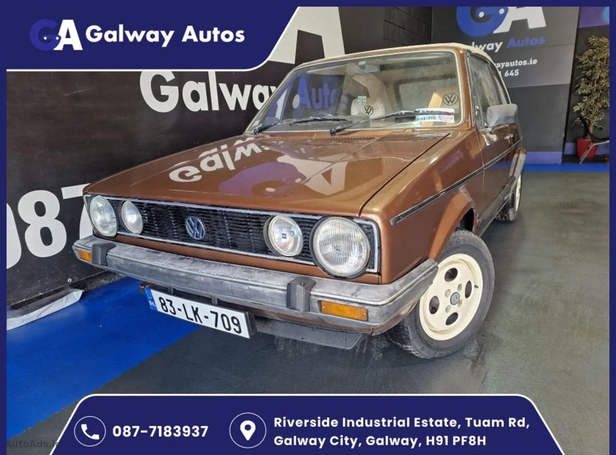 1983 Volkswagen Golf – photo 1