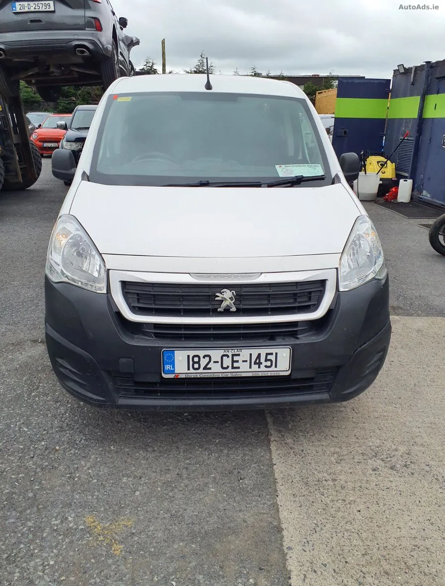 Peugeot partner 2018 3 seats