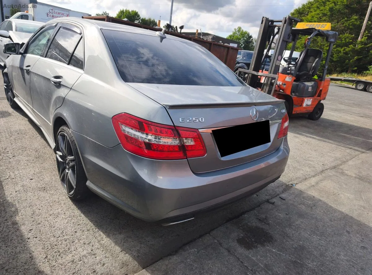 2013 MERCEDES BENZ E CLASS 2.1 DIESEL FOR BREAKING