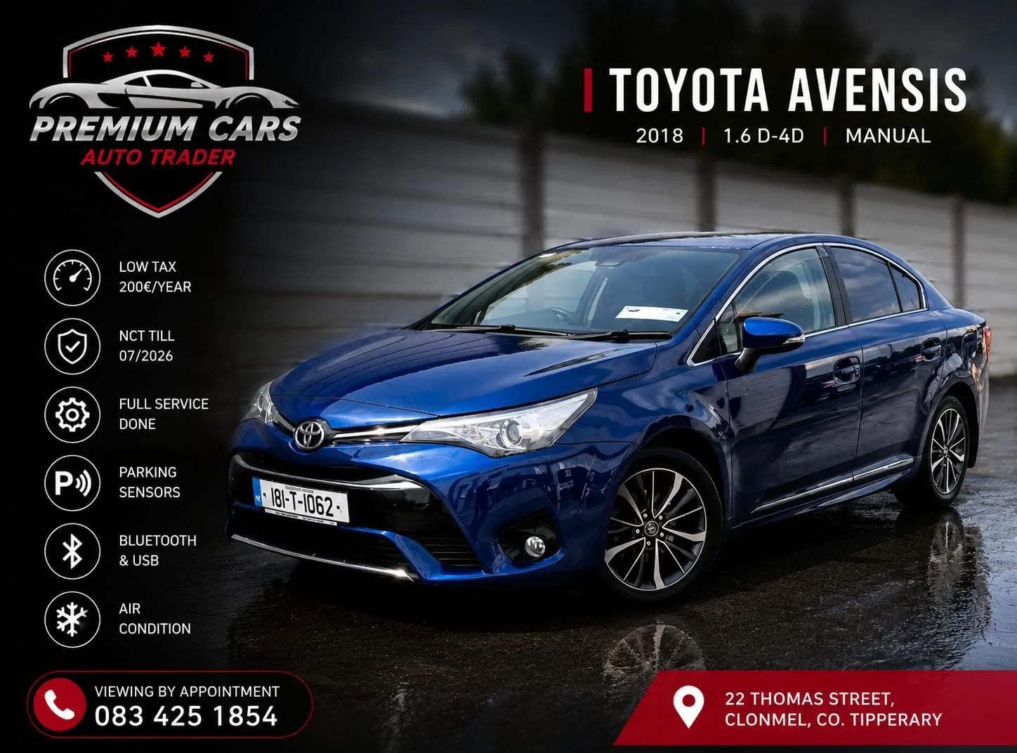 2018 Toyota Avensis
