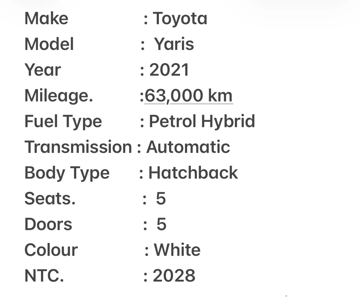 2021 Toyota Yaris – photo 8