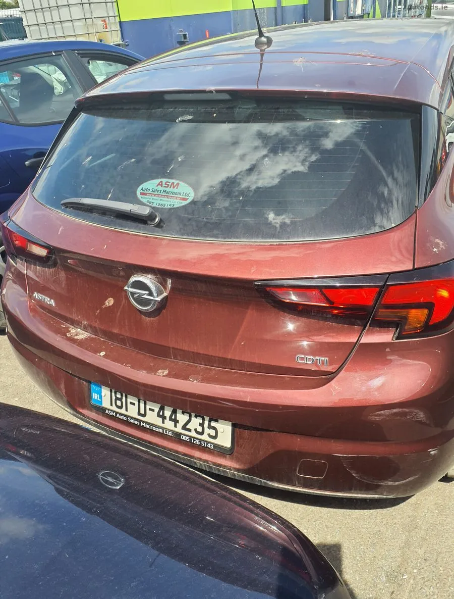Opel Astra 2018 Automatic Parts Icluded €4950