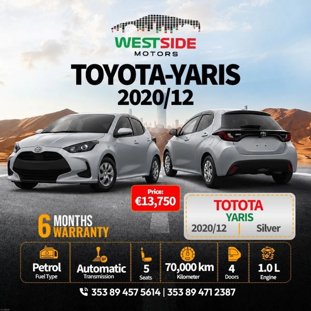 2020 Toyota Yaris – photo 2
