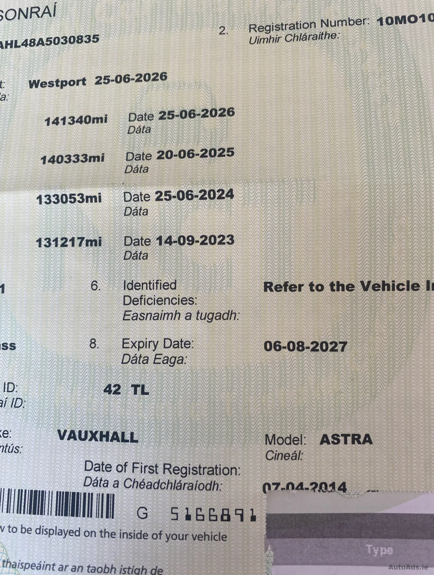 2010 Vauxhall Astra – photo 4