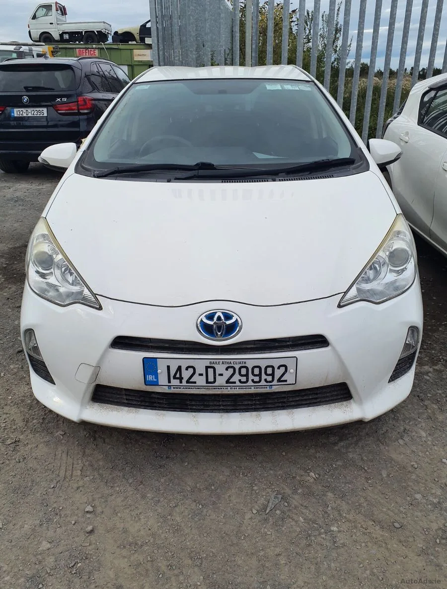 Toyota Aqua 2014 theft damage, ignition