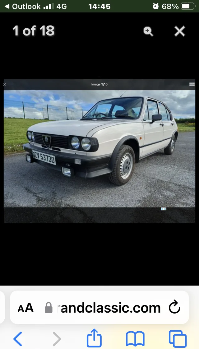 1982 Alfa Romeo Alfasud Ti