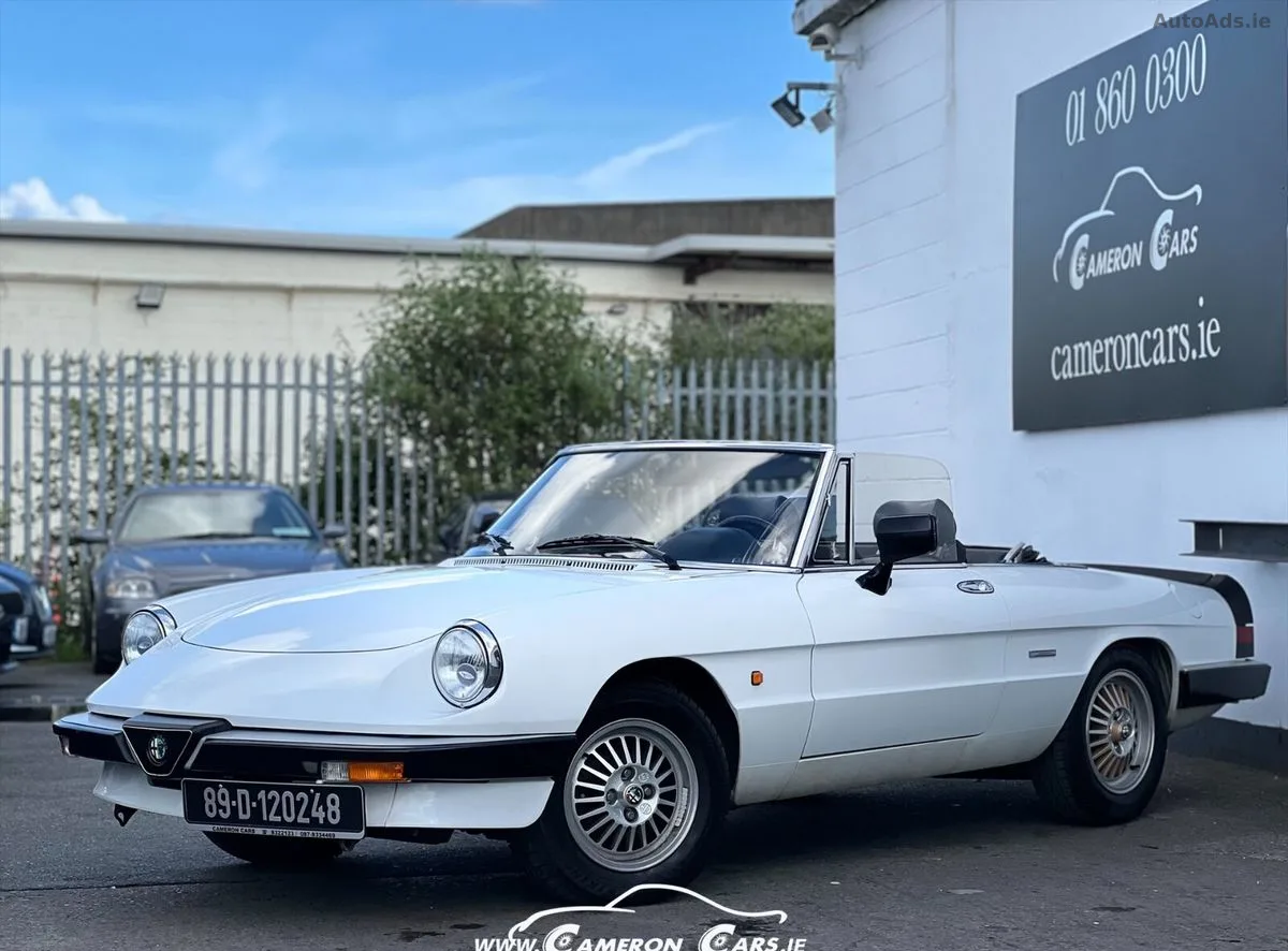 1989 Alfa Romeo Spider – photo 3