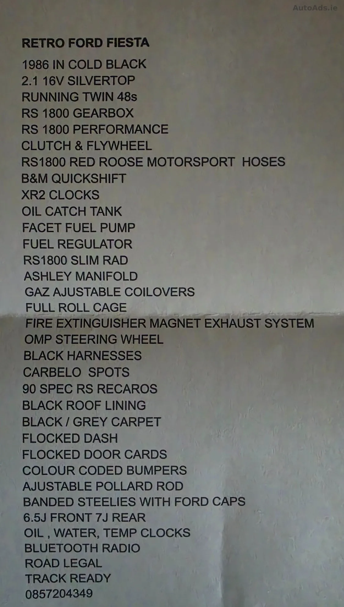 1986 Ford Fiesta Mk2 – photo 7
