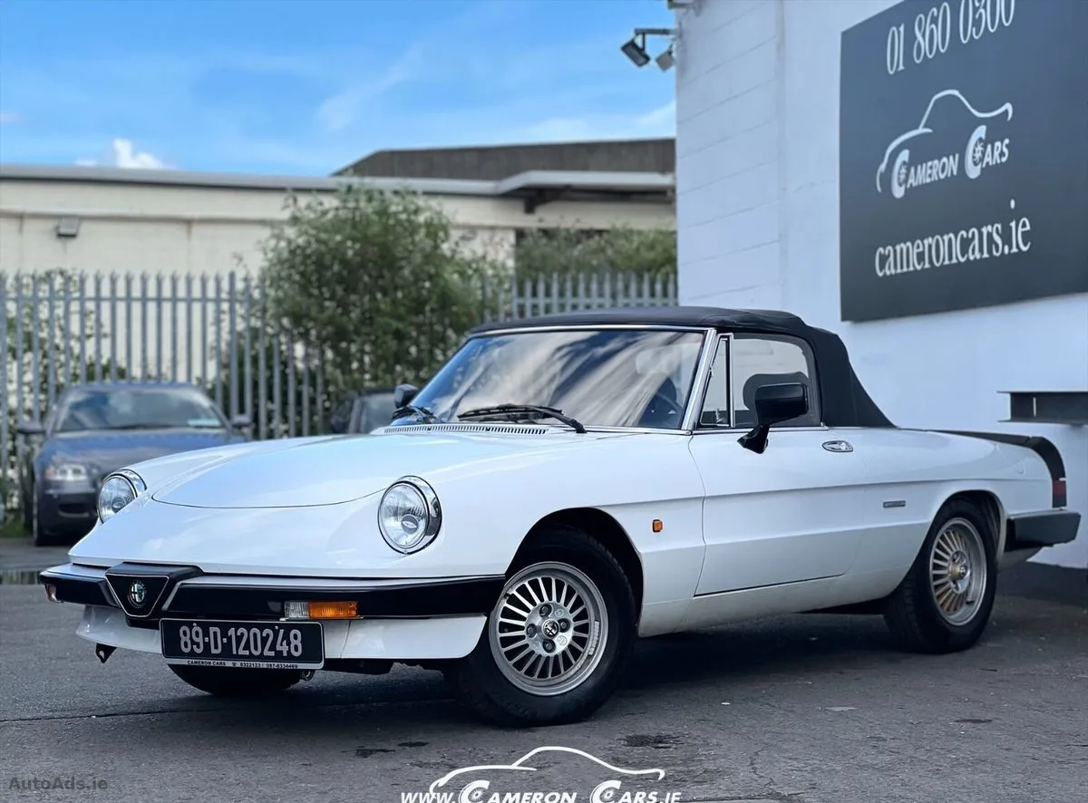 1989 Alfa Romeo Spider